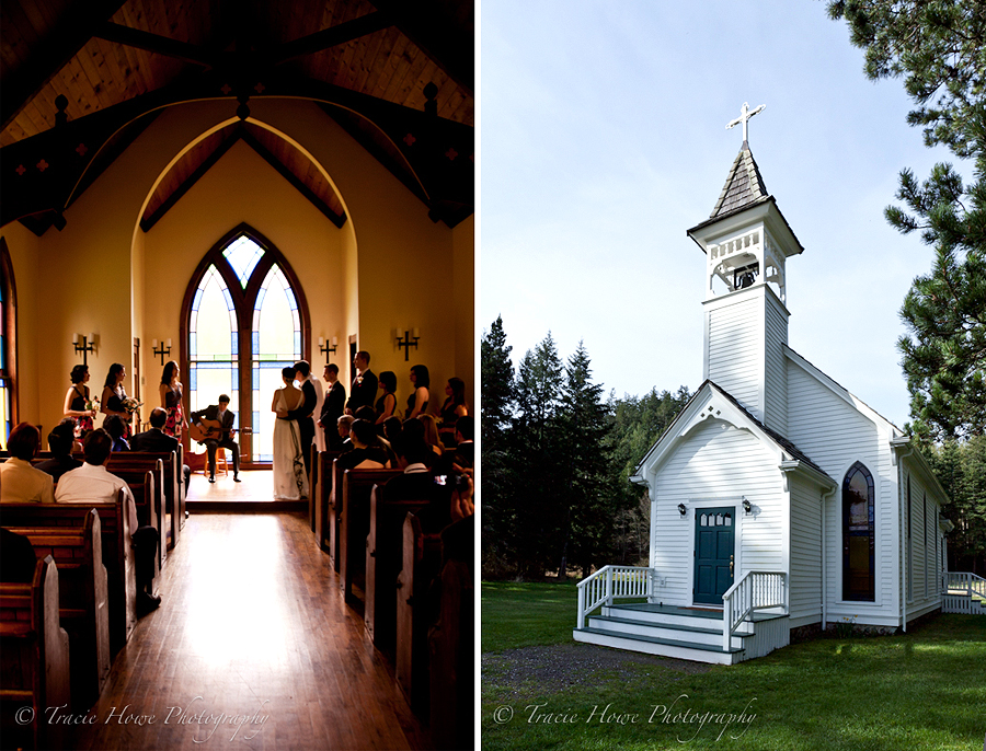 Orcas Island Wedding at the Victorian Valley Chapel