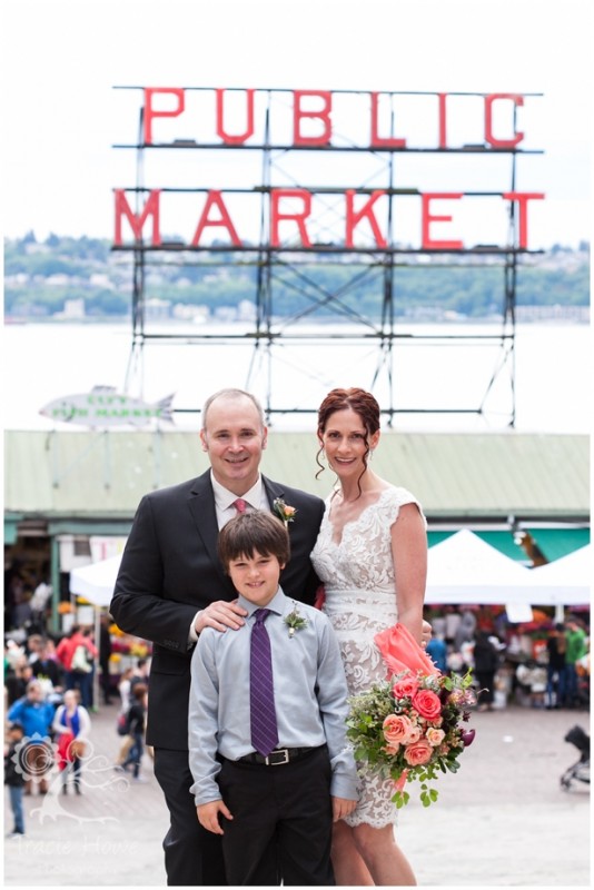 Pike Place Market wedding photography