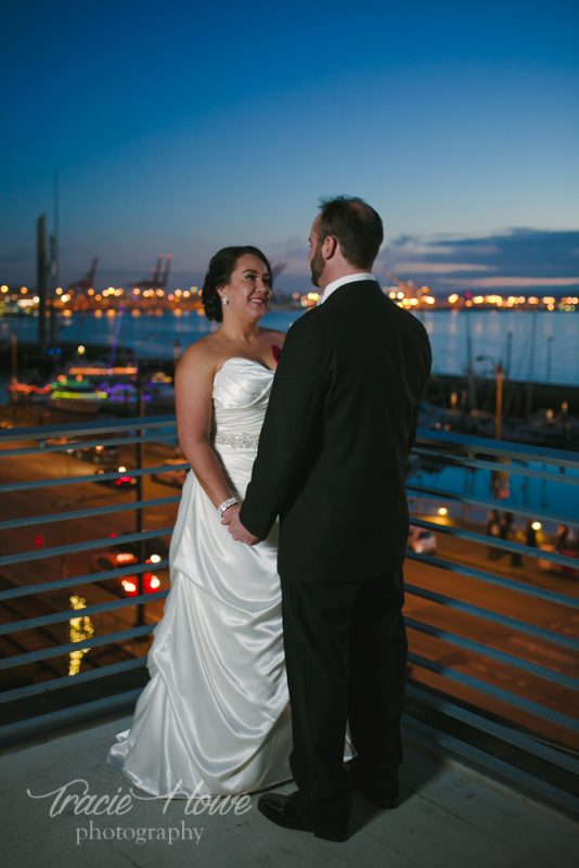 Seattle World Trade Center wedding photography